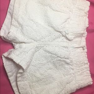 White Cat and Jack lace shorts